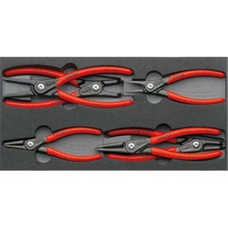Knipex Knipex Tools Lp 00 20 01 V02 6 Pc. Snap Ring Plier Set KX002001V02
